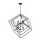 Z-Lite Euclid 10 Light Chandelier, Matte Black 457-10MB - alternate 3